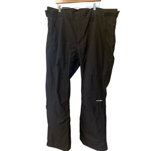 Outdoor Gear Men's Snow Ski Pants Black Size 3XL Snowboarding Pants